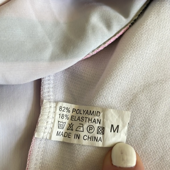 Women's Rainbow Swimsuit Bikini Set Pushup Swimsuit Bathing Beachwear Medium - Picture 4 of 10